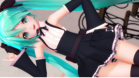 【MMD】超萌哥特萝莉MIKU「 Lap Tap Love」